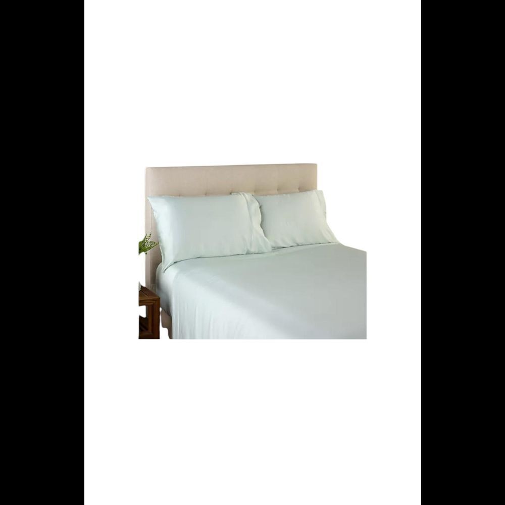 Home Reflections Rayon from Bamboo Sheet Set Aqua Mist